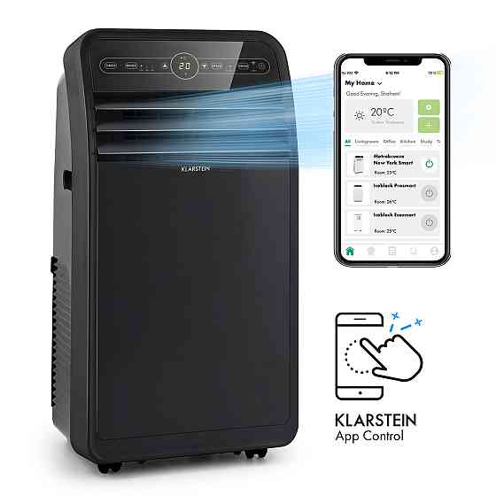 Мобильный кондиционер Metrobreeze New York Smart 12k 12 000 BTU / 3,5 кВт EEC Пульт дистанционного управления Ровно