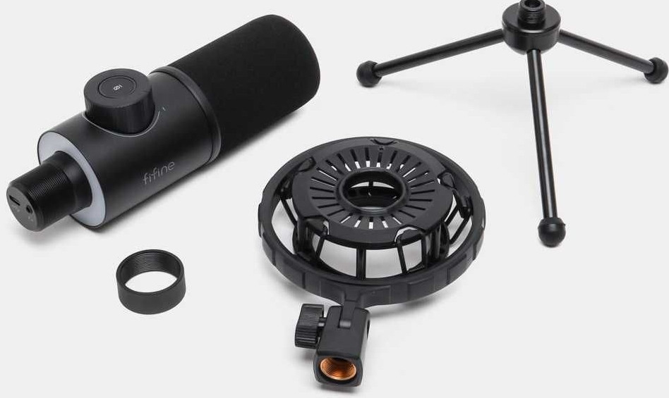 Микрофон динамический Fifine K658 USB + тренога. Киев - изображение 4
