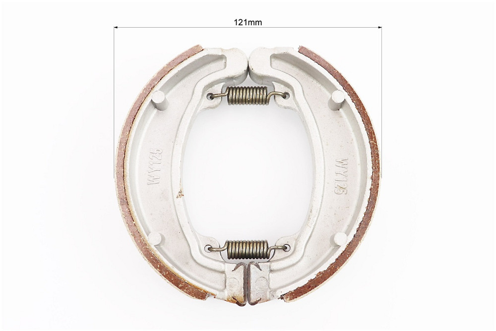 Гальмівні колодки задні або передні к-кт, 121мм (спиц. колесо) Київ - фото 2