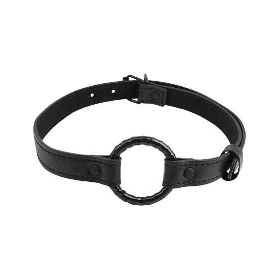 Кляп-кольцо Chisa Fierce Euphoria O-Ring Gag, черный Sex Aura Киев