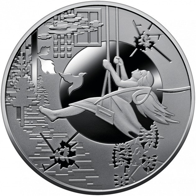 Пам`ятна медаль НБУ “Київщина. Міста-героїв: Буча, Гостомель, Ірпінь” Полтава - фото 1