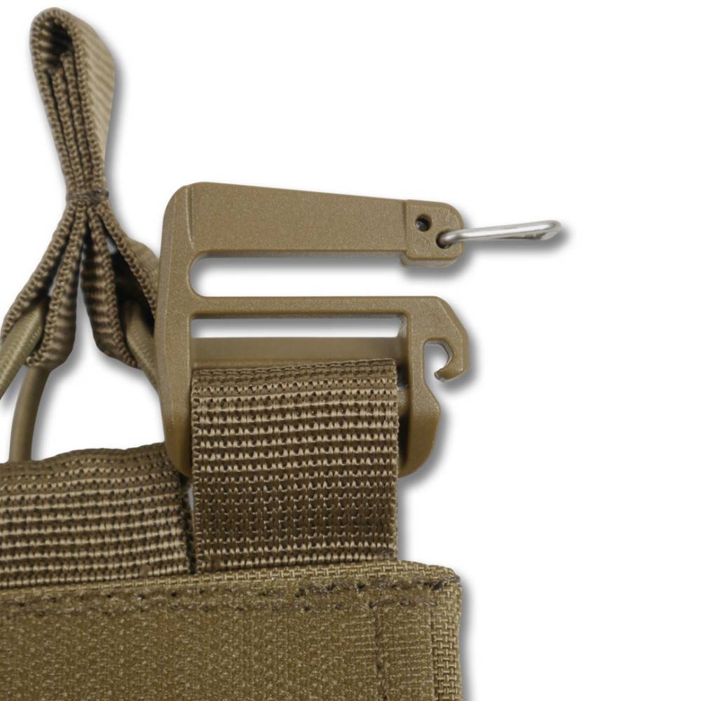 Зʼємна передня панель до плитоноски з підсумками під 3 магазини койот Київ - фото 7