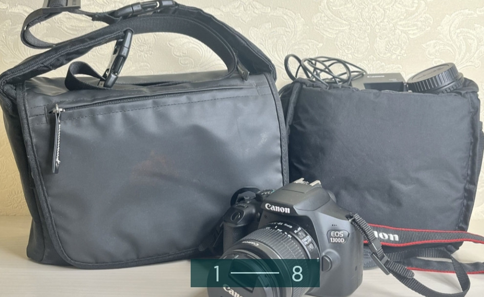 Фотоапарат: CANON EOS 1300D EPS 18-55 mm. +Сумка Golla. Київ - фото 8