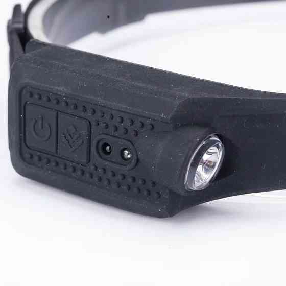 Ліхтар акумуляторний налобний WJ-8088 2*3W+COB5W Харків