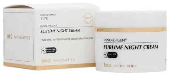 Ночной эпигенетический крем с эффектом anti-age EPIGEN SUBLIME NIGHT CREAM Innoaesthetics, 50 мл Днепр