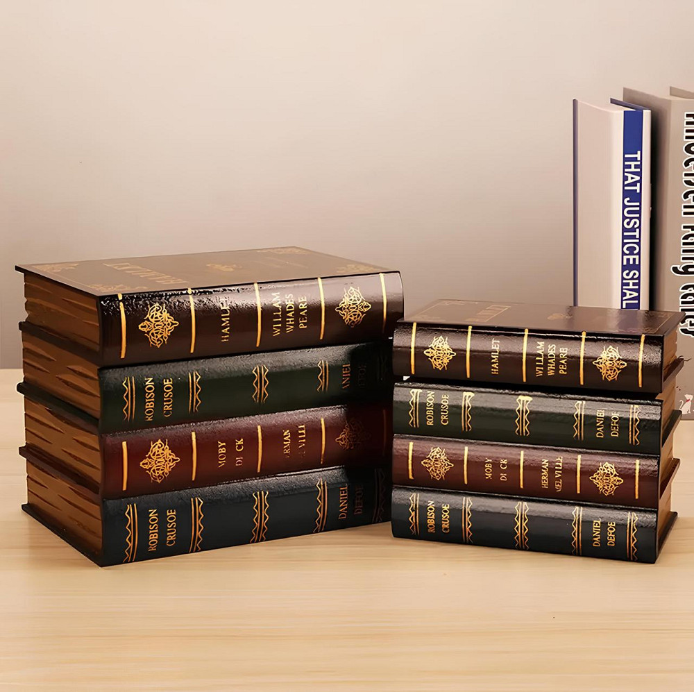 Книжный тайник-шкатулка RESTEQ — оригинальное решение для хранения ценностей и украшение интерьера Киев - изображение 6