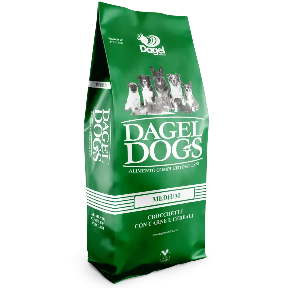 Корм сухий Dagel Dogs Medium для дорослих собак усіх порід із середньою фізичною активністю, 20 кг Вінниця - фото 1