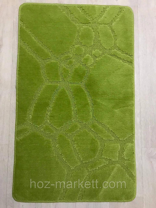 Коврики для ванной салатовые 100 х 60 производство Турция Харьков - изображение 2