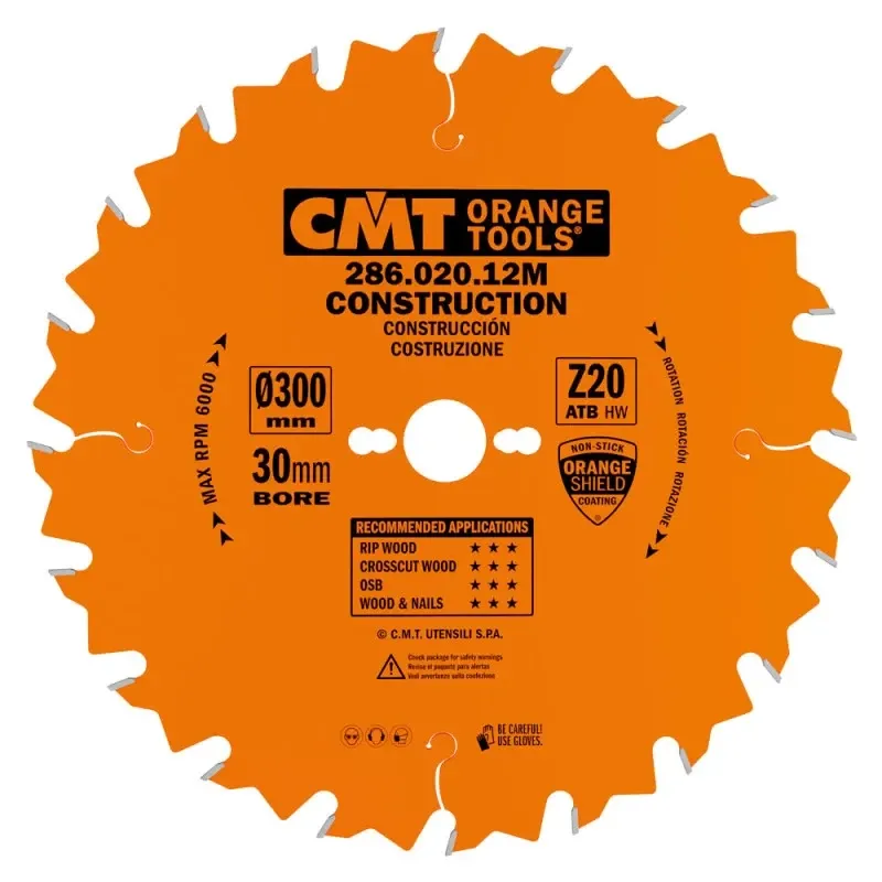 Пильний диск по дереву CMT 300x30x20z K3.2/2.2 (286.020.12M) Одеса - фото 1