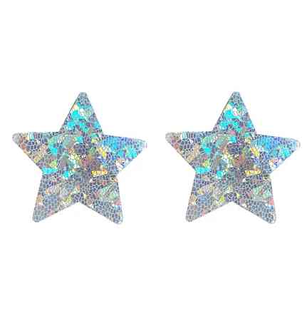 Наліпки на груди Зірки one size перламутровий Київ