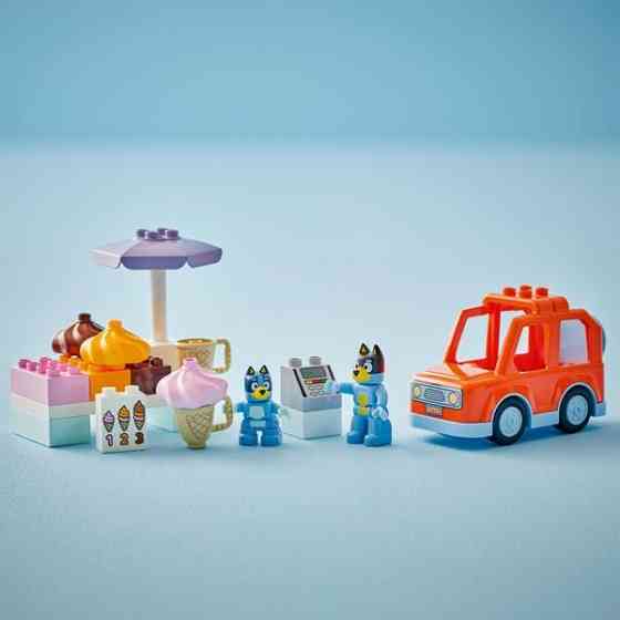 Конструктор LEGO DUPLO Bluey Подорож із морозивом із Блуї 22 деталі (10458) Харків
