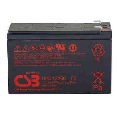 Батарея к ИБП CSB UPS123607F2 12V 7Ah (UPS123607F2) Винница