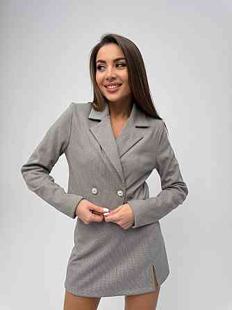 Женский стильный повседневный костюм двойка кашемир трикотаж Оливка, 46/48 Одесса