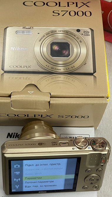 Фотоапарат Nikon COOLPIX S 7000 Wi-Fi Новий! Київ - фото 2