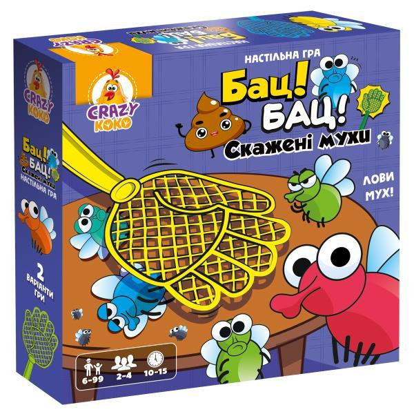Настольная игра Vladi Toys Скаженные мухи (VT8055-37) Харьков - изображение 1