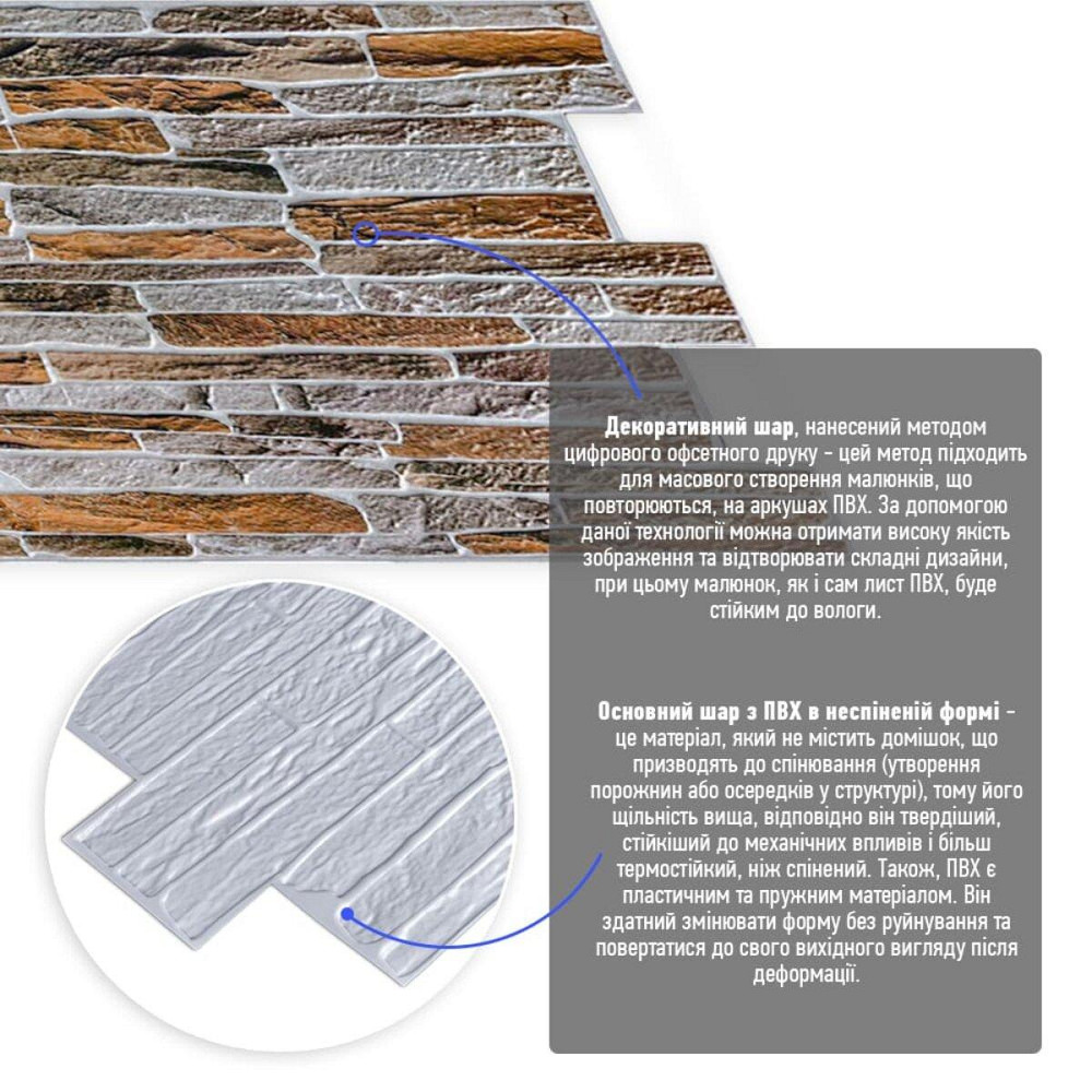 Декоративна панель для стін Київ - фото 2