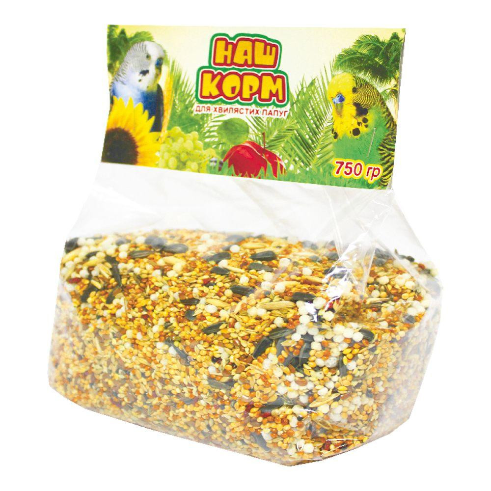 Корм Наш Корм для волнистых попугаев 750 г, Лорі Винница - изображение 1