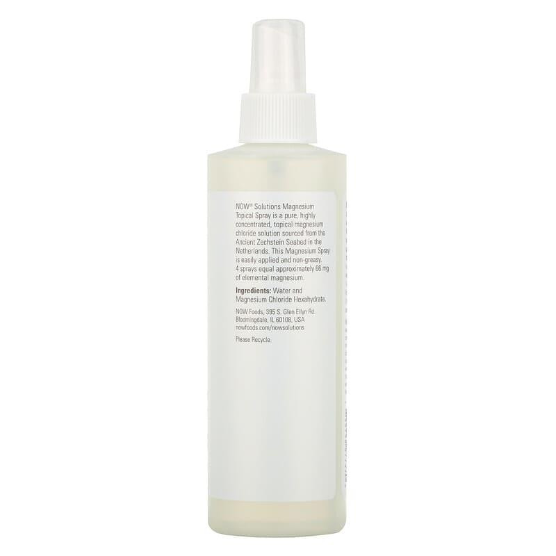 Спрей с магнием Now Foods Magnesium Topical Spray Solutions 237 мл Киев - изображение 2
