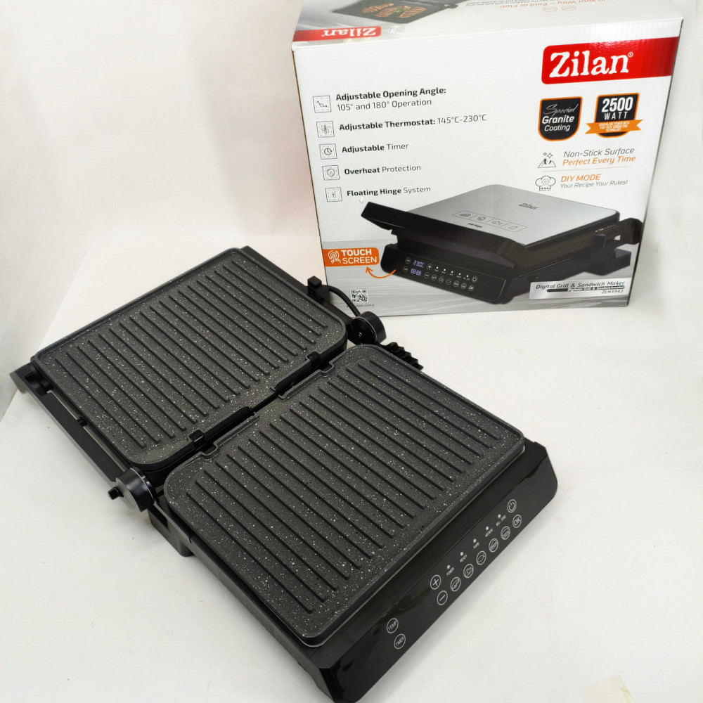 Притискний гриль для булочок і сендвічів, Притискний домашній гриль Якісний LZ-52 Львів - фото 6