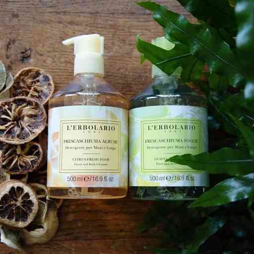 Очищуюча пінка з ароматом Свіжого листя L'ERBOLARIO 500 мл Київ