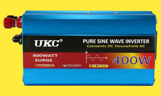 Перетворювач із чистою синусоїдою 600W 12v AC/DC Київ - фото 4