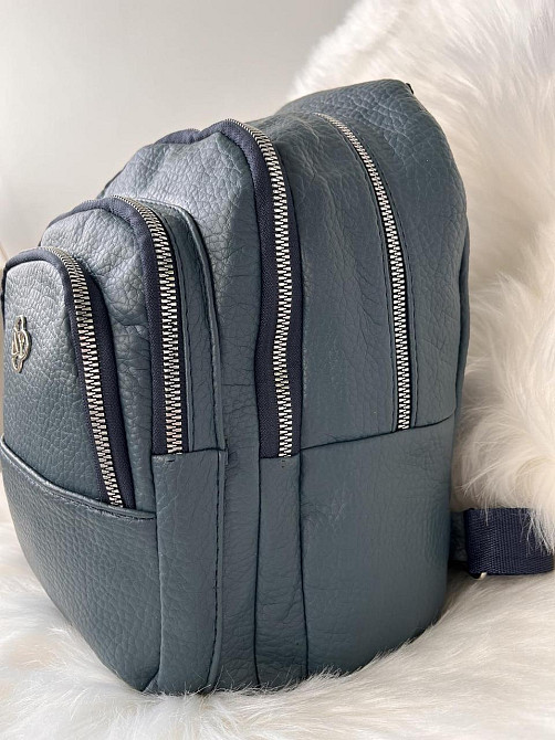 Рюкзак класический синий молодежный женский подростковый Киев - изображение 6