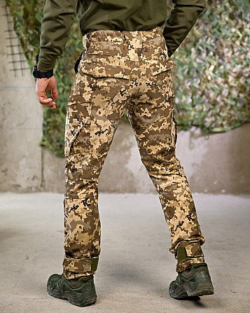Еластичні тактичні штани Patriot піксель ПП7800 Одесса - изображение 3