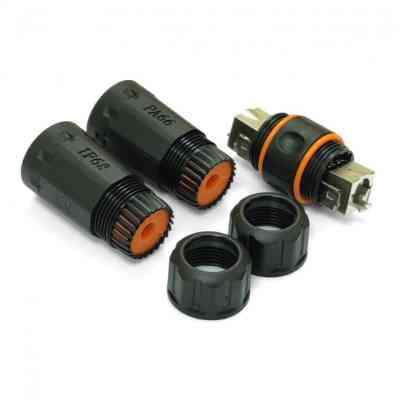 Конектор RJ45 водонепроникний IP68, cat.6A STP Eserver (WT-2611) Вінниця