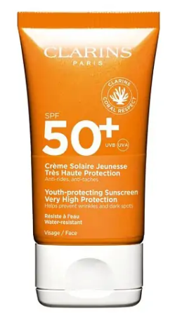 Сонцезахисний крем для обличчя Clarins Dry Touch Face Cream SPF 50+ 50ml Слов'янськ