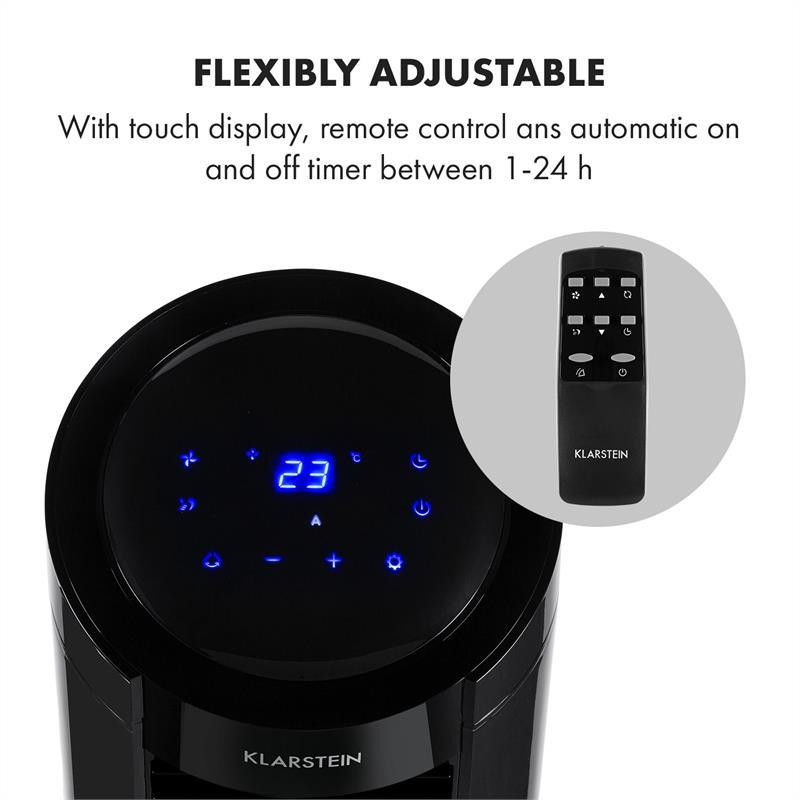 Мобильный кондиционер Metrobreeze Miami 9000BTU/2,6 кВт 950 Вт Черный Черный (Германия, читать описание) Ровно - изображение 5