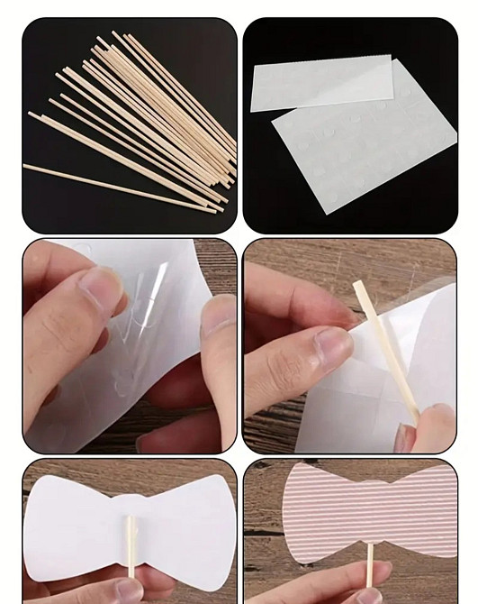 Бутафорія на Хелловін 21 деталь one size різнобарвний Київ - фото 3