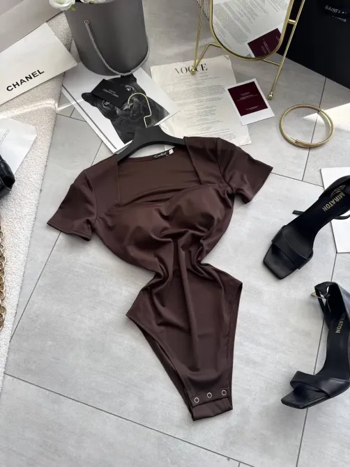 Боді Push-UP з коротким рукавом – ваш універсальний вибір для стильного образу. Одеса - фото 6