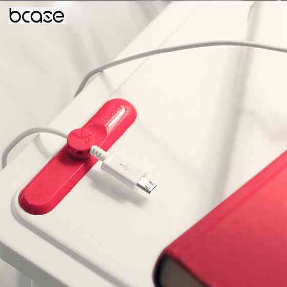 Декоратор проводів Xiomi Bcase Magnetic Desktop Cable Clip (Рожевий) Николаев