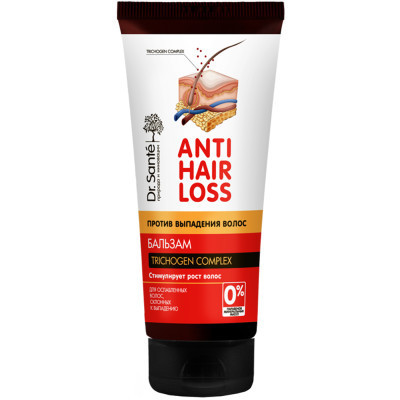 Кондиціонер для волосся Dr. Sante Anti Hair Loss для послабленого і схильного до випадіння волосся 200 мл (4823015936616) Вінниця - фото 1