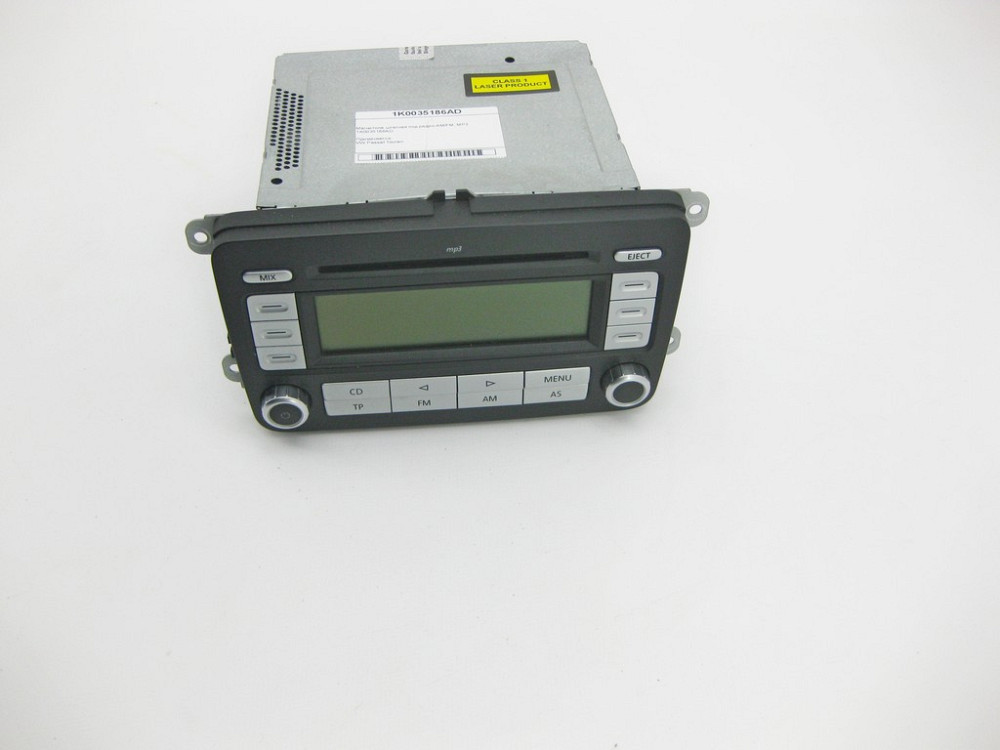 VAG  1K0035186AD Магнітола штатна під радіо AM/FM, MP3 VW Passat Touran Одеса - фото 4