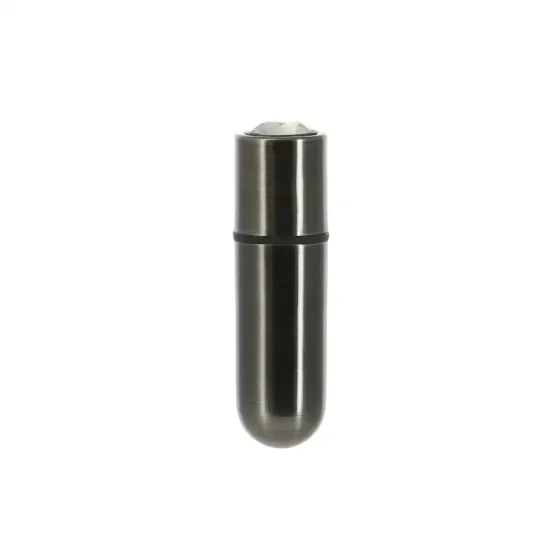 Віброкуля PowerBullet First-Class Bullet 2.5″ з Key Chain Pouch, Gun Metal, 9 режимів вібрації Львів