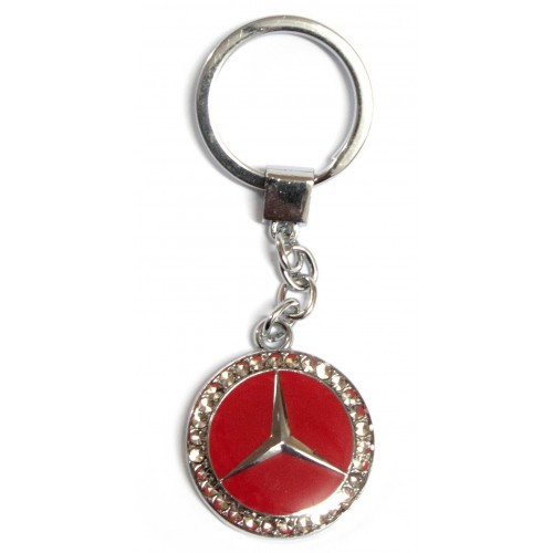 Брелок автомобільний червоний Mercedes Київ - фото 1