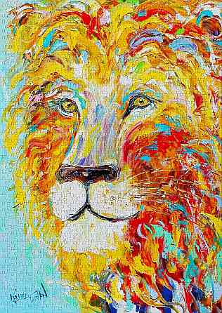 Пазл Різнобарвний лев - Colorful Lion (Enjoy-1416) Киев