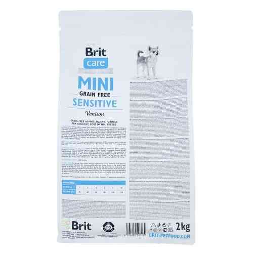 Корм сухой Brit Care Free Mini Sensitive для собак миниатюрных пород с чувствительным пищеварением с олениной 2 кг Киев