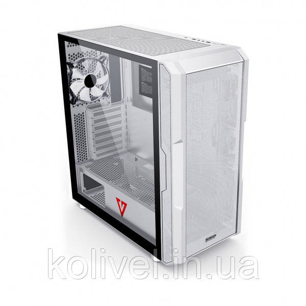 Корпус Modecom AMIRANI WHITE fans 4x120mm, без БЖ ATX (AT-AMIRANI-PD-20-000000-0) Киев - изображение 5