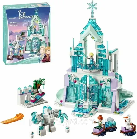 Конструктор блоковий крижаний замок Ельзи Холодне Серце 10664 706 деталей зимовий палац Хмельницький