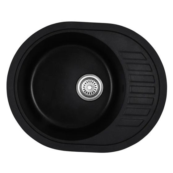 Мийка кухонна Haiba HB8311-G226 Black 570x450x180   ( HB0979 ) 24132 Харків