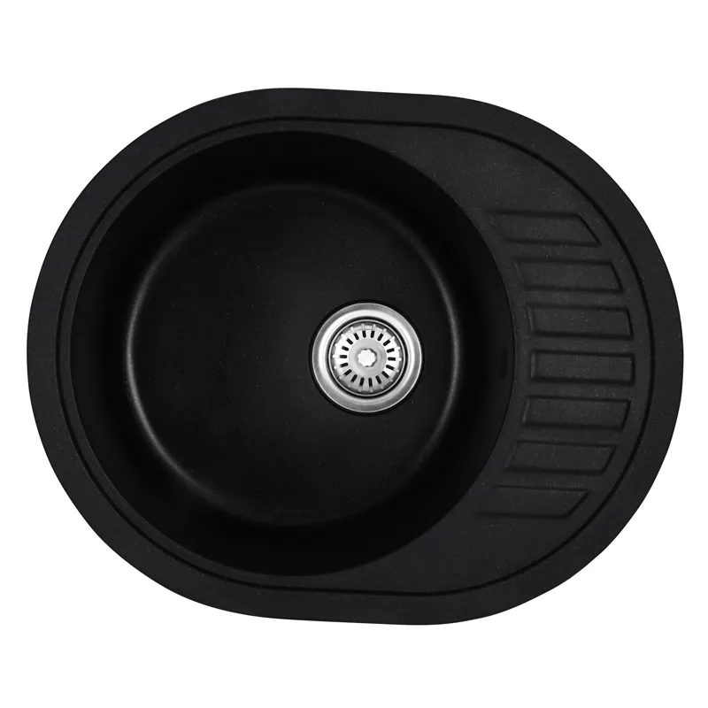 Мийка кухонна Haiba HB8311-G226 Black 570x450x180   ( HB0979 ) 24132 Харьков - изображение 1
