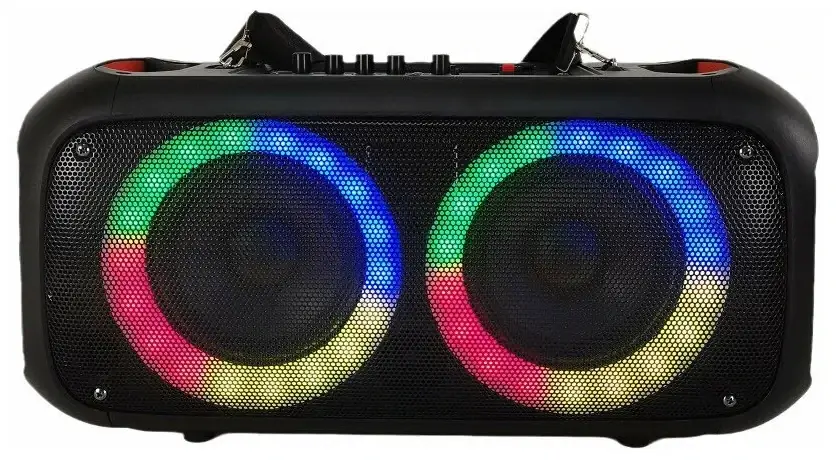 Портативная акустическая колонка RX-6248 с микрофоном и пультом Киев - изображение 2