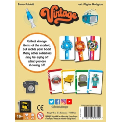 Настільна гра Matagot Vintage (Вінтаж), англійська (3760146647299) Вінниця - фото 5