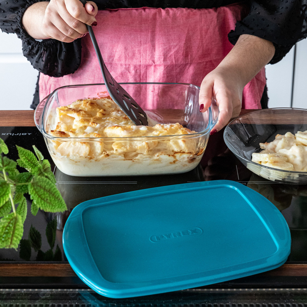 Форма з кришкою Pyrex, 40х27х7 см (7092362) Київ - фото 2