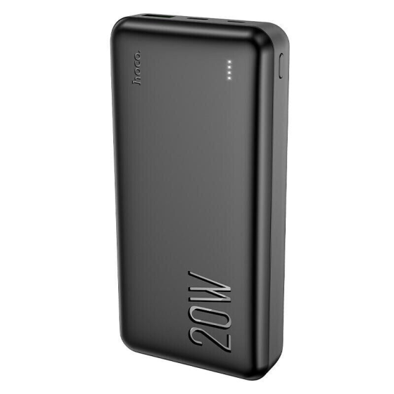 Универсальная мобильная батарея Hoco J87A 20000mAh Tacker PD20W+QC3.0 (Черная) Винница