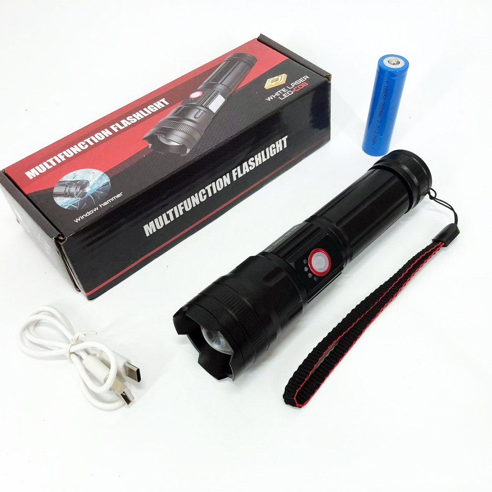 Тактический ручной фонарь для зсу Police, Тактический фонарь с диодом, Супер яркий лед фонарик FV-18 Ивано-Франковск - изображение 2