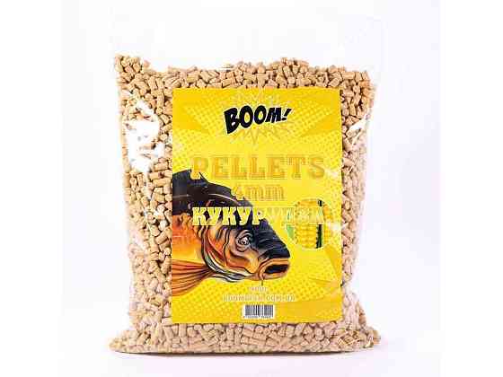 Пелетс кукурудза 900г 4мм ТМ BOOM Киев
