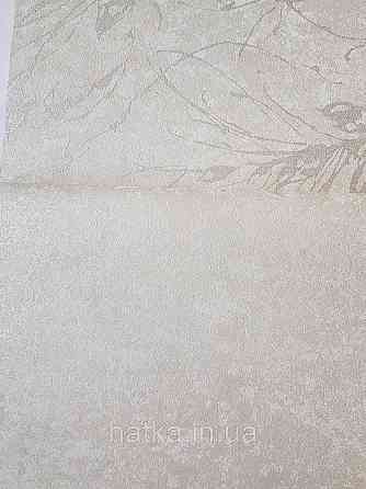 Шпалери вінілові на флізеліні A.S.Creation Sylvana 1.06x10 під венеціанську штукатурку перламутр бежеві кремові 79126-5 Київ